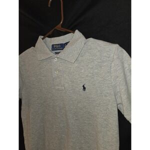 Polo Ralph Lauren Kids Gray Classic Fit Polo Shirt Medium‎ (10-12)